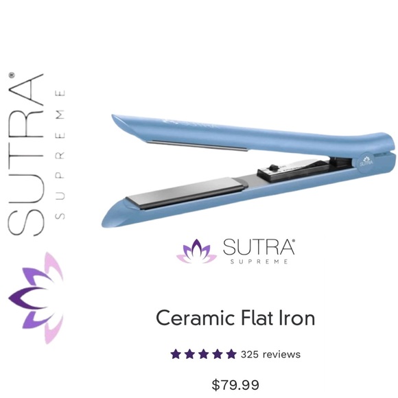 Sutra Beauty Other - NIB SUTRA Beauty Ceramic Flat Iron w/ 🧲 Plates ⭐️